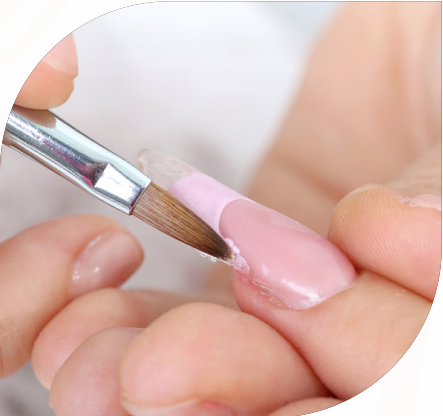 Uñas Acrilicas + pintado en gel